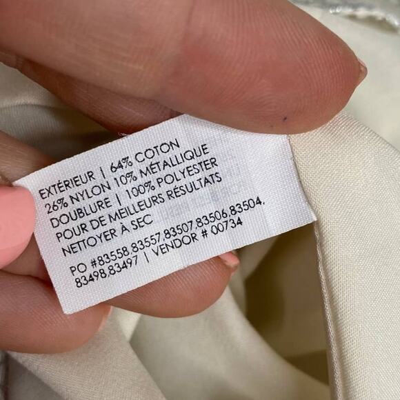 Revolve Club Monaco Lanna Dress in Silver Jacquard Mini Dress 00 XXS - Picture 7 of 7